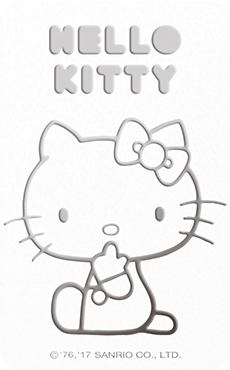 HELLO KITTY純白悠遊卡-CHU