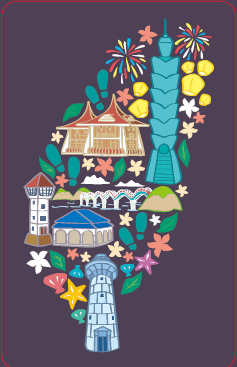 台灣旅行趣Fun for Taiwan悠遊卡-景點篇