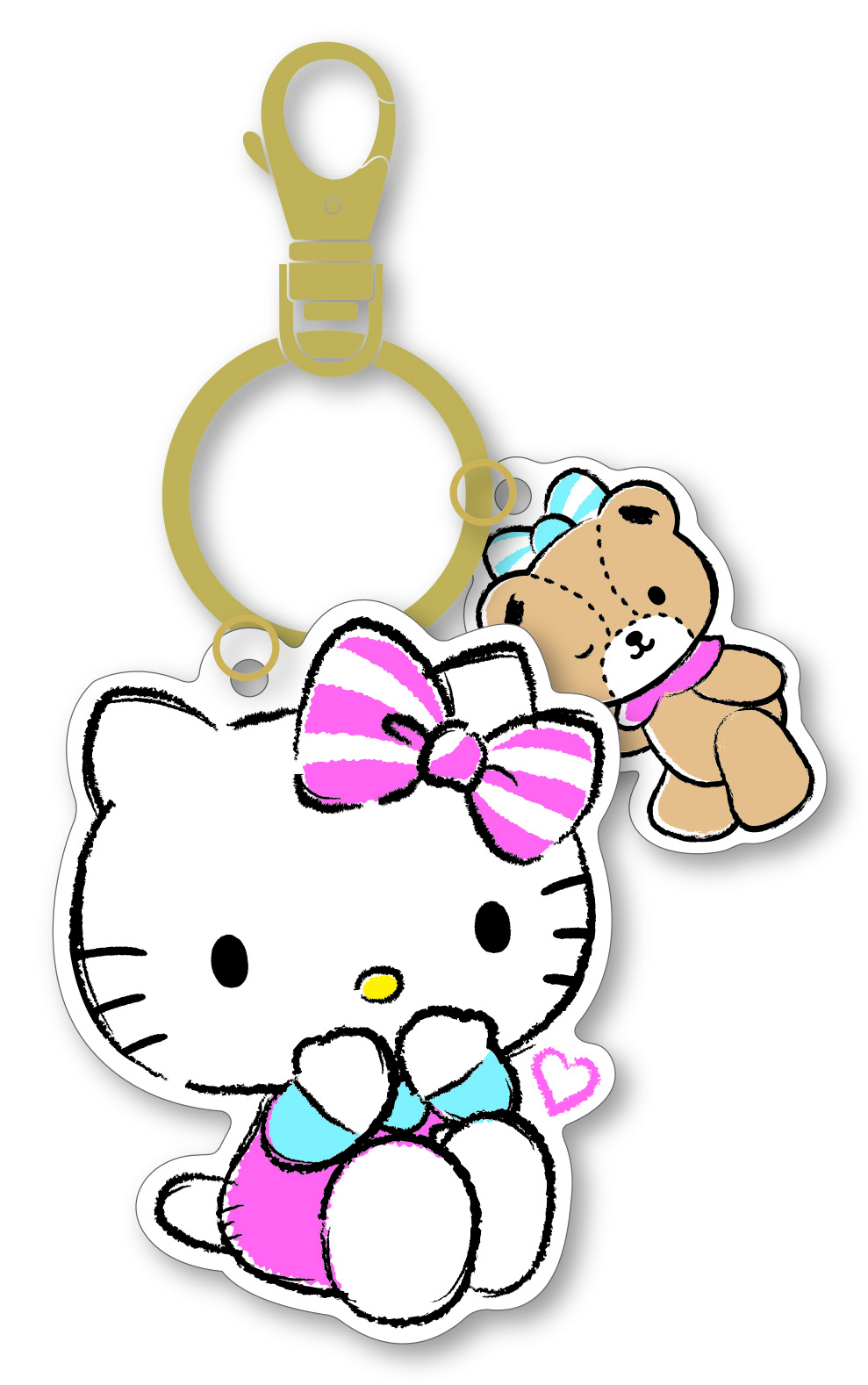 HELLO KITTY造型悠遊卡-好朋友
