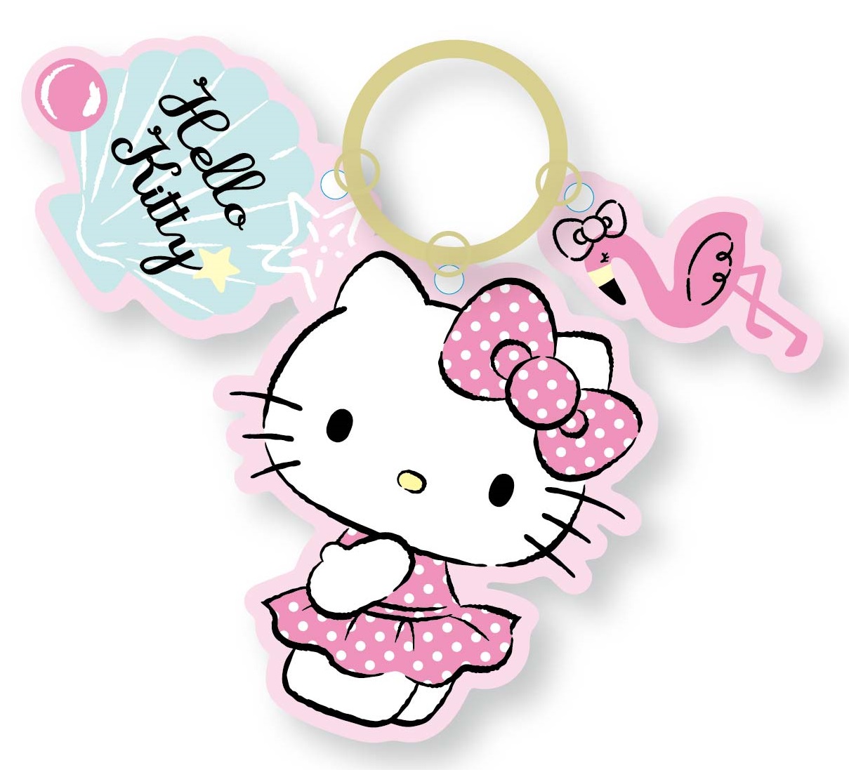 HELLO KITTY造型悠遊卡-紅鶴
