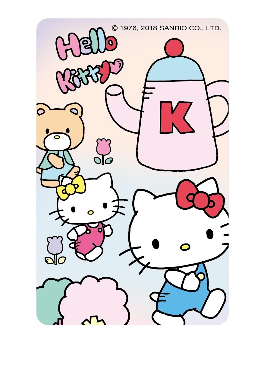 HELLO KITTY悠遊卡-小小世界-茶壺小屋