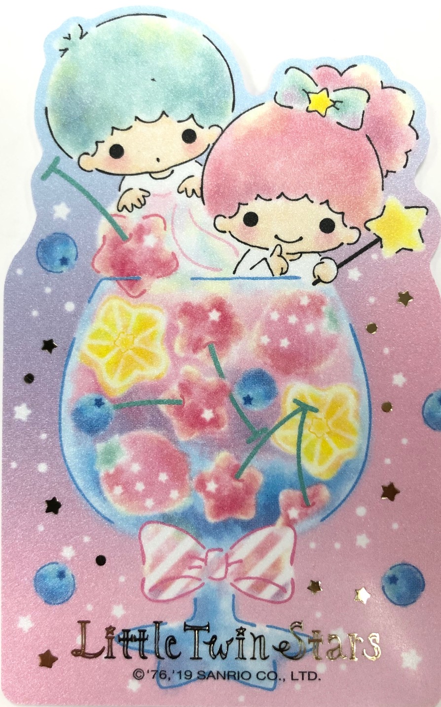 雙星仙子悠遊卡-甜點杯
