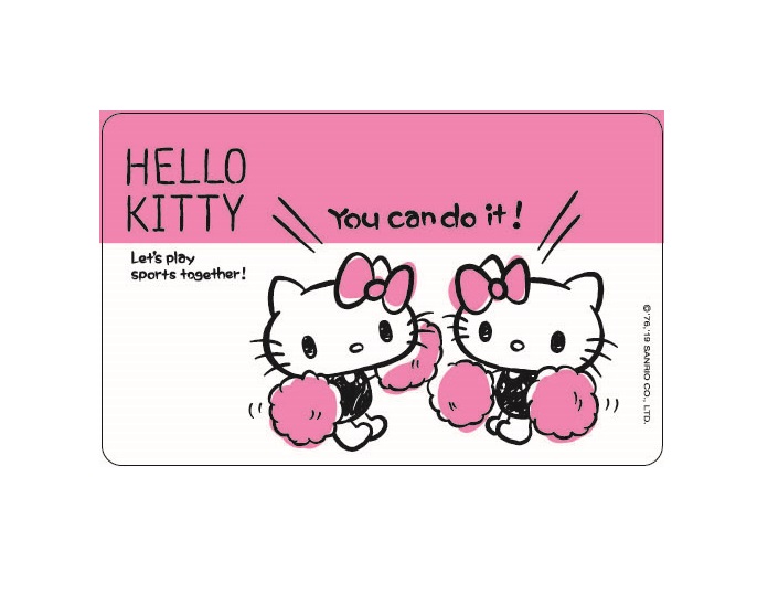 HELLO KITTY悠遊卡-元氣啦啦隊
