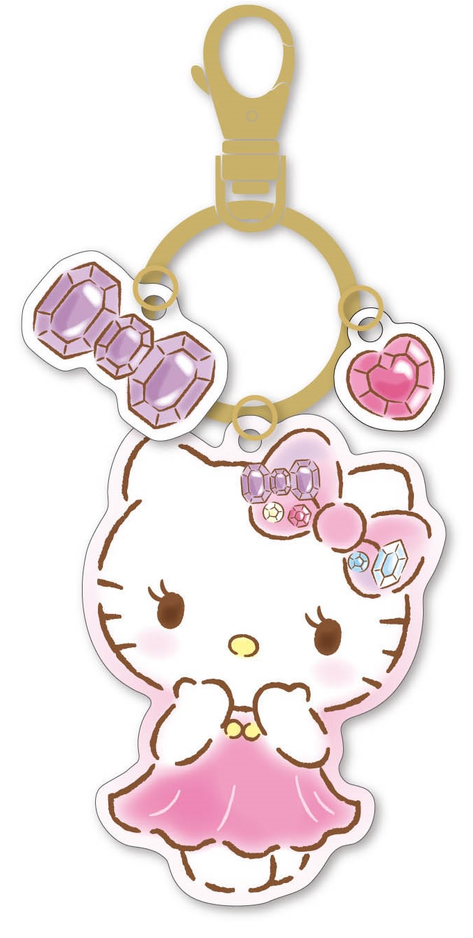 HELLO KITTY 造型悠遊卡-鑽石