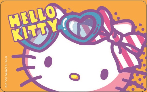 三麗鷗普普風悠遊卡-KITTY