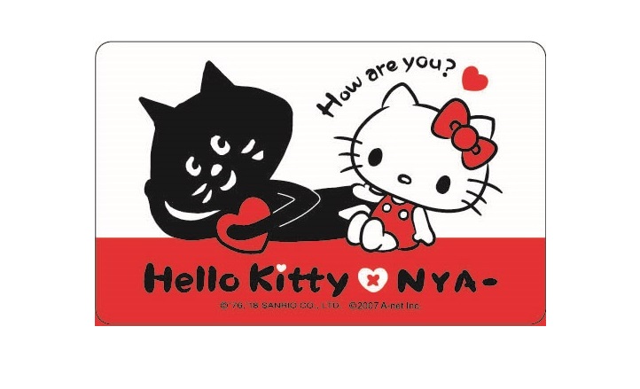 HELLO KITTYxNYA聯名悠遊卡-新朋友