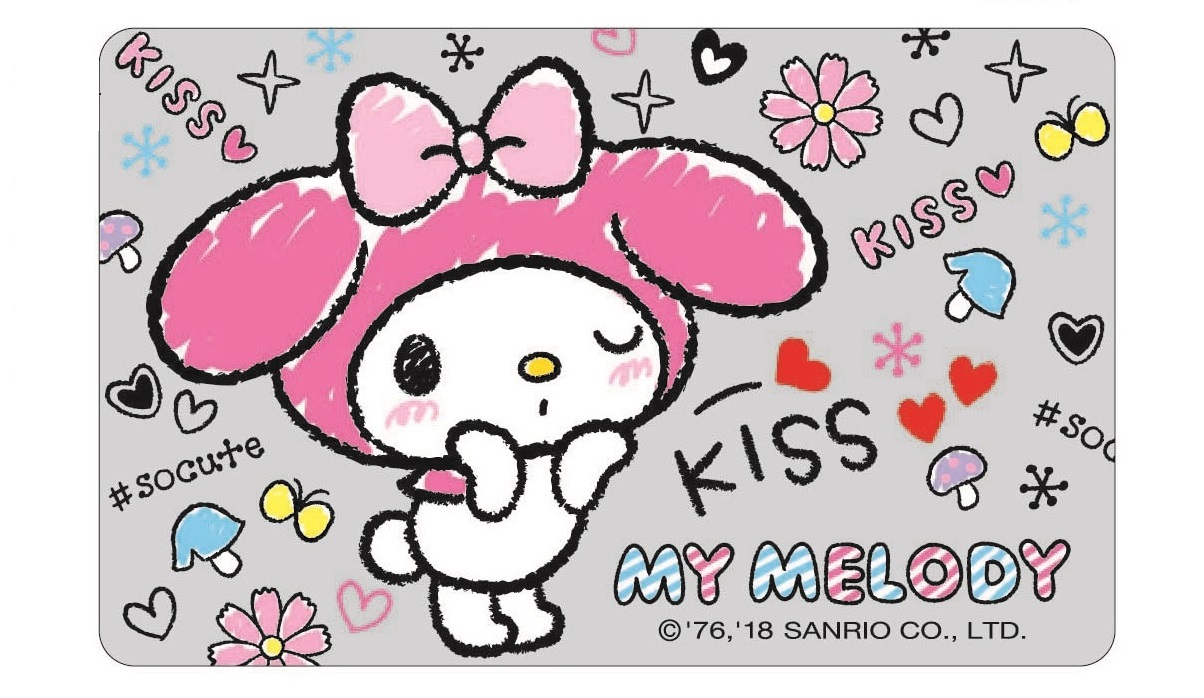 美樂蒂悠遊卡-KISSKISS