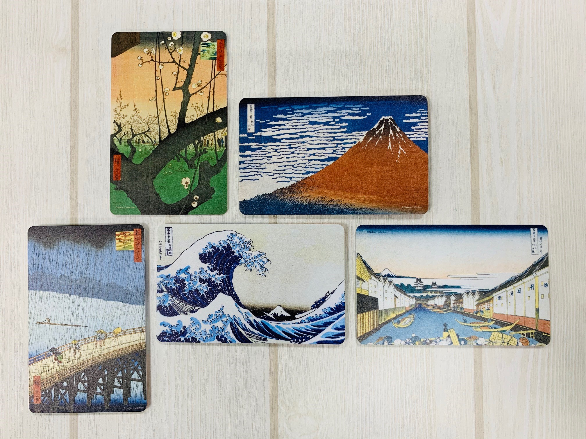 日本國寶浮世繪 讓悠遊卡更添文化味