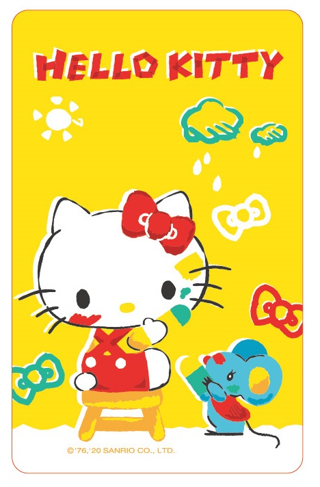 HELLO KITTY悠遊卡- 塗鴉