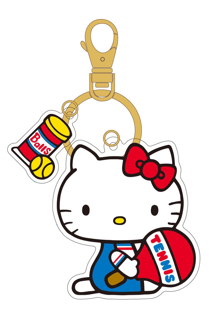 HELLO KITTY造型悠遊卡-網球