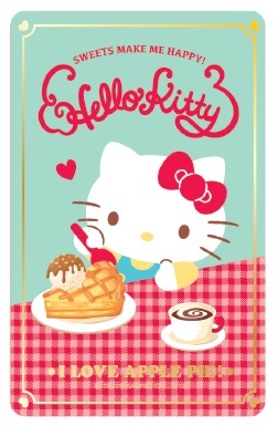 HELLO KITTY悠遊卡-蘋果派