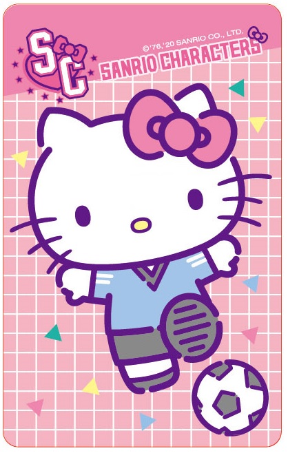 三麗鷗運動系列悠遊卡-HELLO KITTY