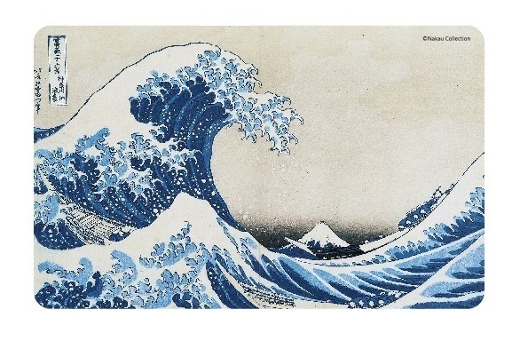 浮世繪大師悠遊卡-葛飾北齋 神奈川沖浪裏(透明)