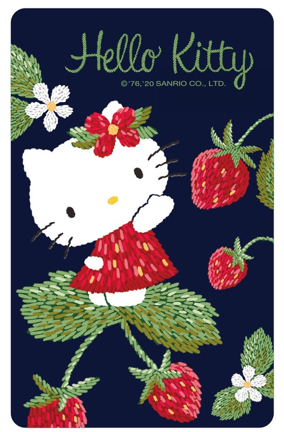 HELLO KITTY悠遊卡-草莓裝