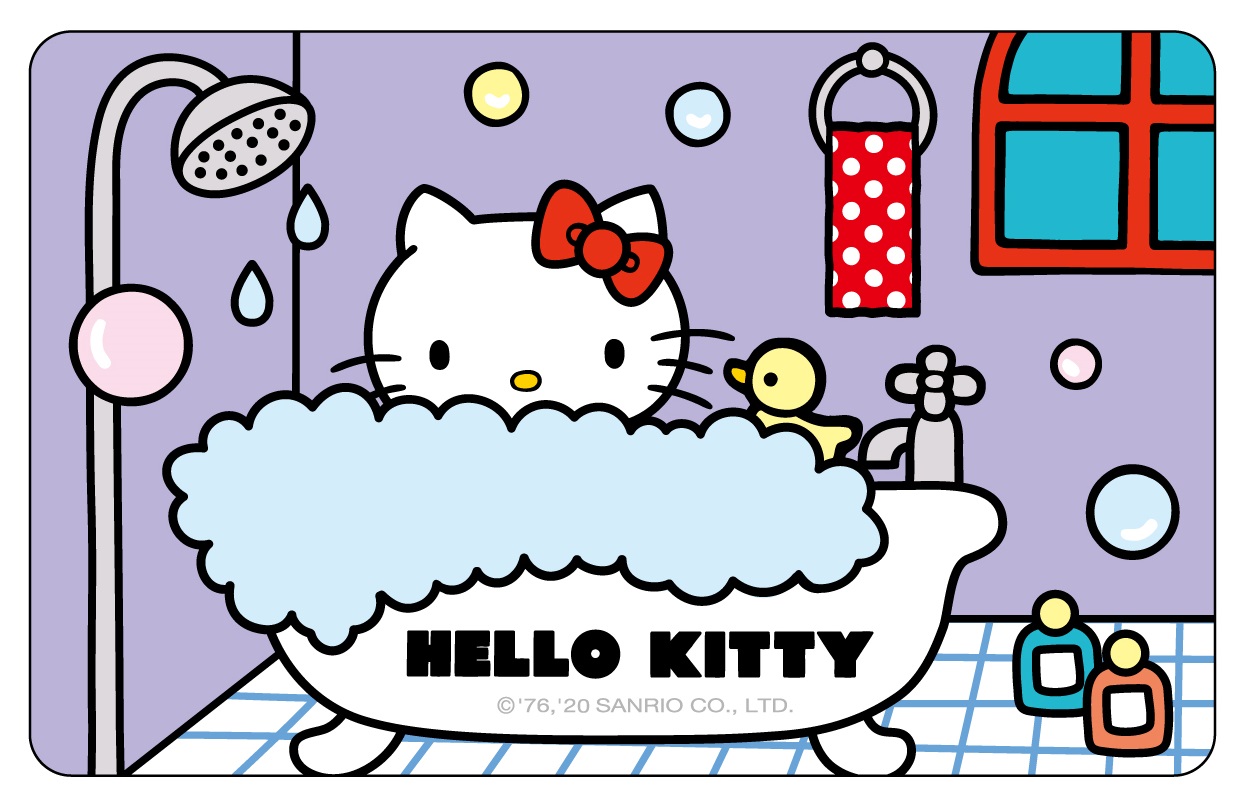HELLO KITTY悠遊卡-泡泡浴