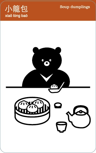 台灣經典美食悠遊卡-小籠包