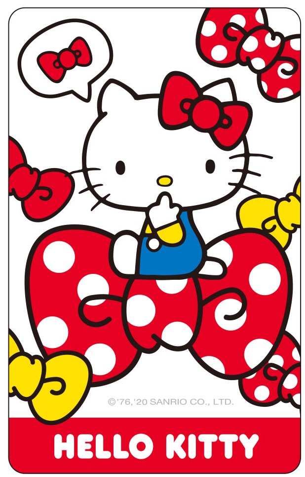 HELLO KITTY悠遊卡-蝴蝶結