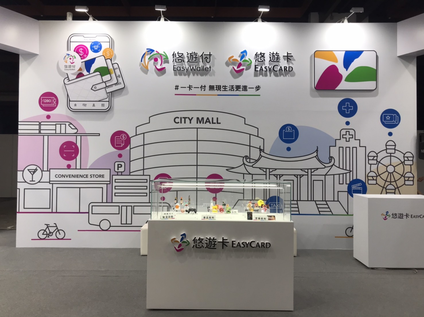 悠遊卡一卡一付策略 金博會完整呈現