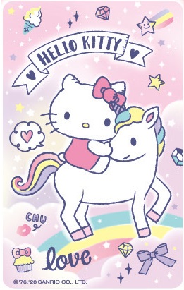 HELLO KITTY悠遊卡-獨角獸好朋友