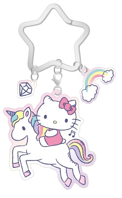 HELLO KITTY造型悠遊卡-獨角獸好朋友