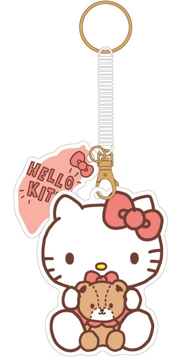 HELLO KITTY造型悠遊卡-抱小熊