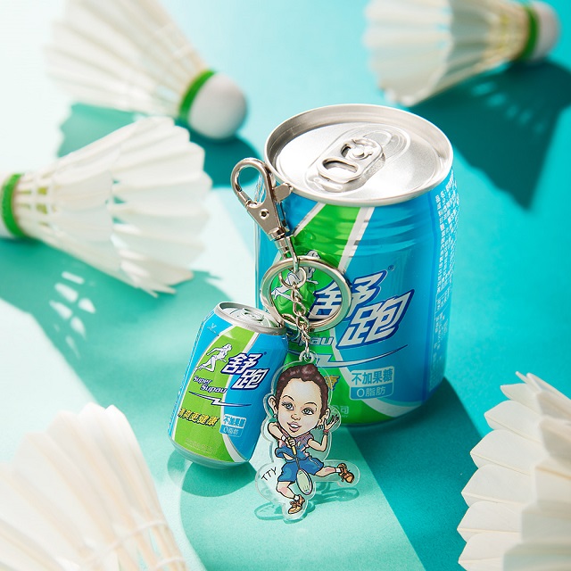 舒跑40周年 Q版戴資穎x舒跑3D悠遊卡