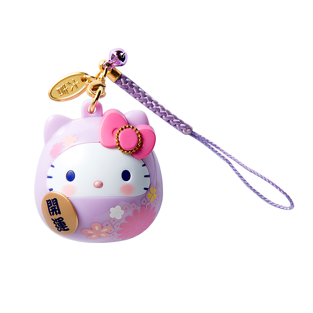HELLO KITTY 達摩造型悠遊卡-粉紫限定款