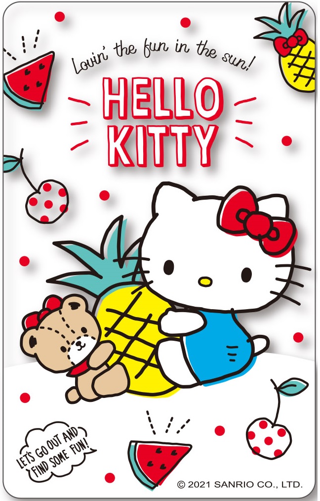 HELLO KITTY悠遊卡-愛水果