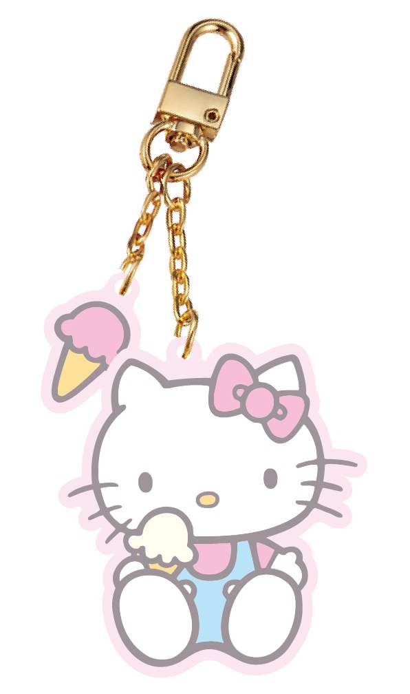 HELLO KITTY造型悠遊卡-吃冰淇淋