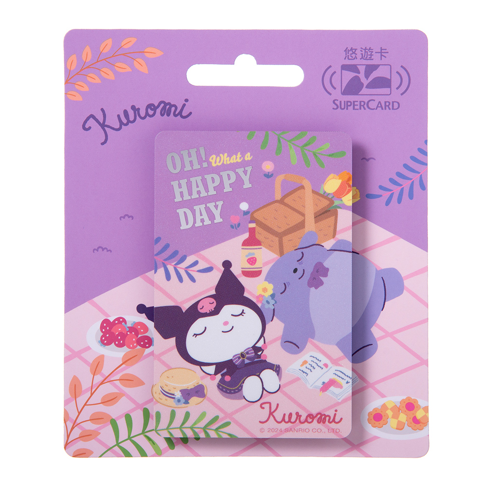 酷洛米復古野餐Supercard悠遊卡-風和日麗