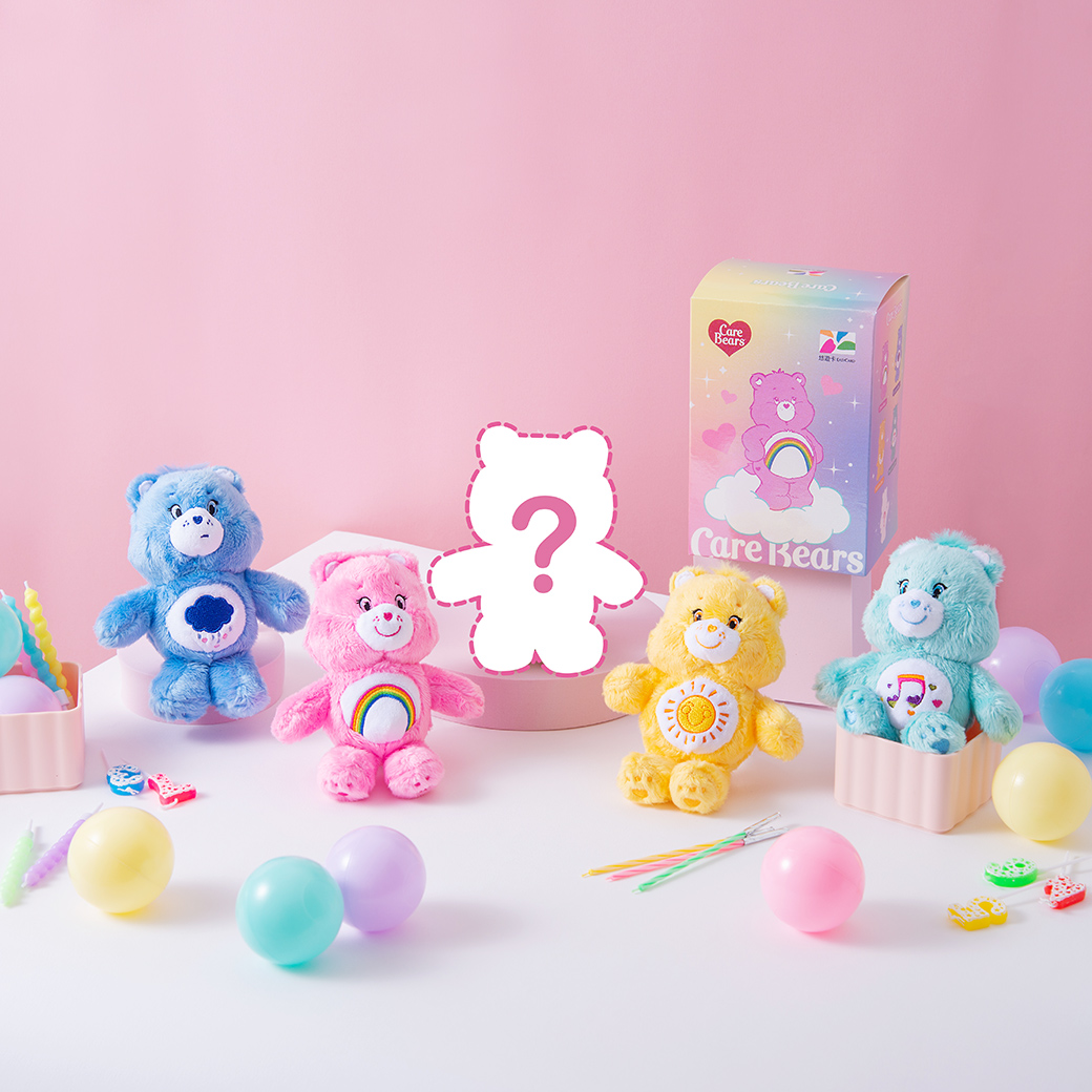 悠遊付寵粉無極限!人氣「Care Bears盲盒3D造型悠遊卡」會員優先購