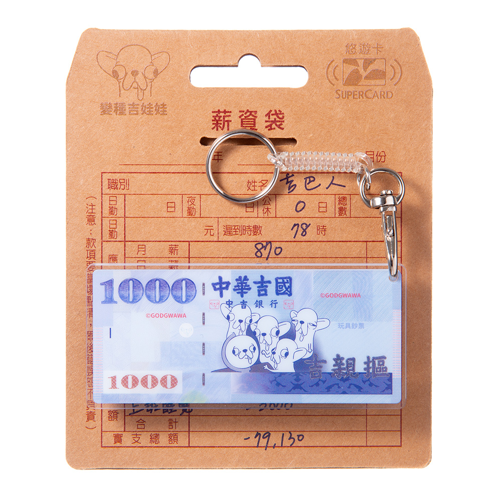 變種吉娃娃SuperCard造型悠遊卡-吉親摳