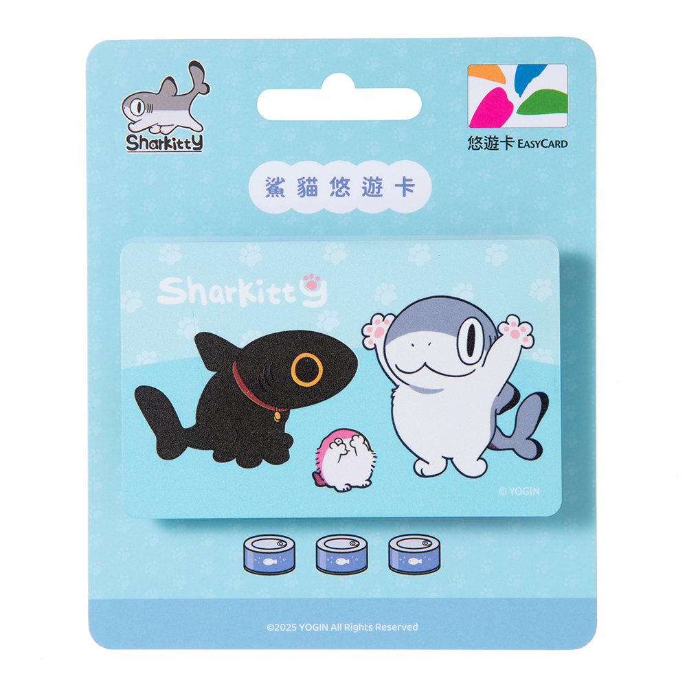 Sharkitty鯊貓悠遊卡-今天很開心