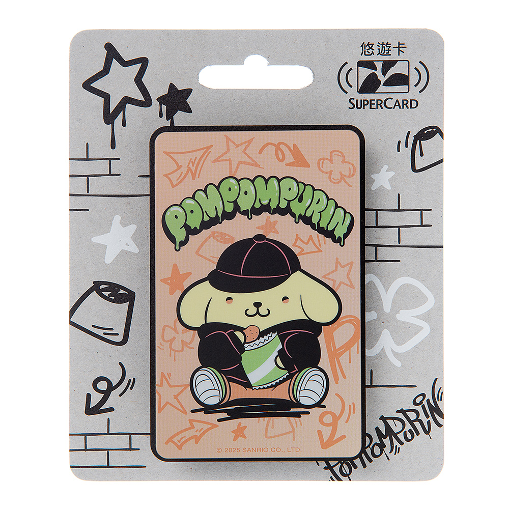 三麗鷗街頭風SUPERCARD悠遊卡-布丁狗
