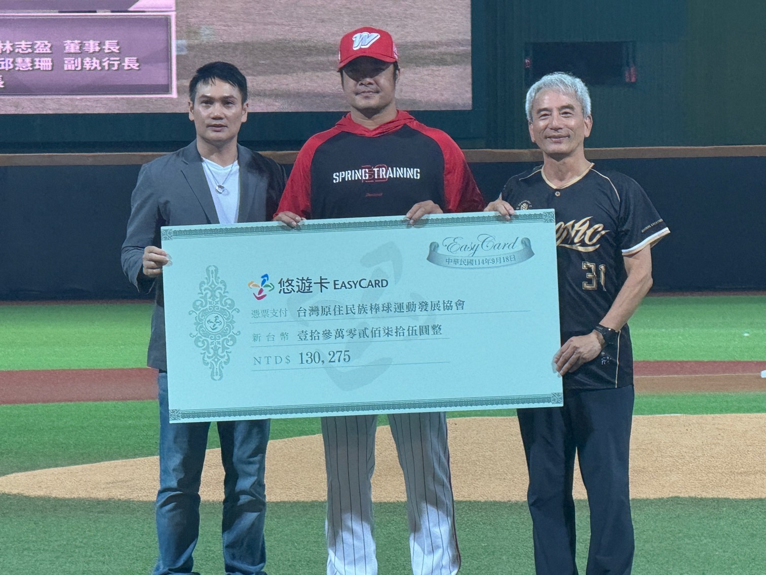 悠遊卡公司發行「林智勝紀念套組」捐助逾26萬元支持基層棒球