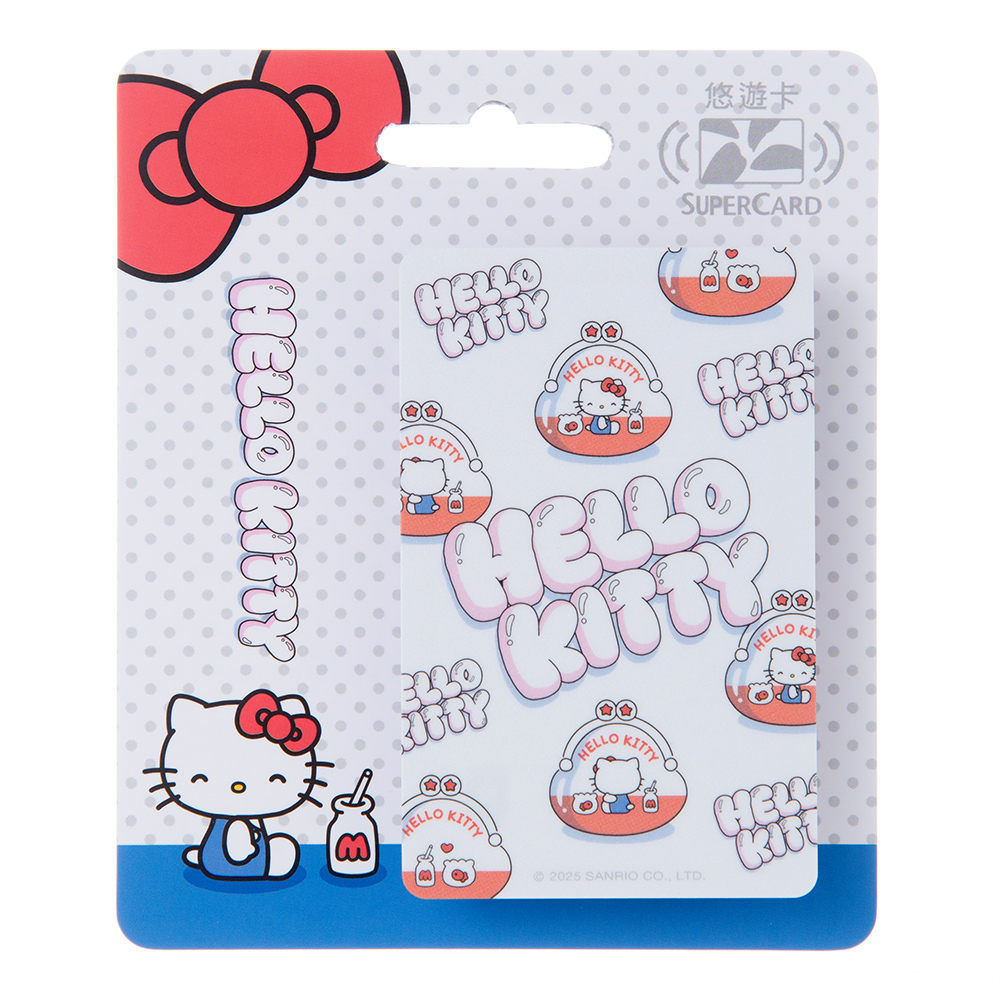 Hello Kitty的小日子SuperCard悠遊卡-果凍零錢包