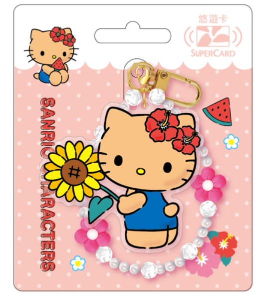 三麗鷗烤焦系列Supercard造型悠遊卡-Hello Kitty