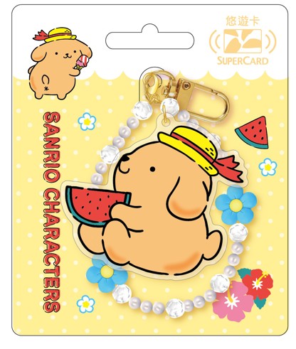 三麗鷗烤焦系列Supercard造型悠遊卡-布丁狗