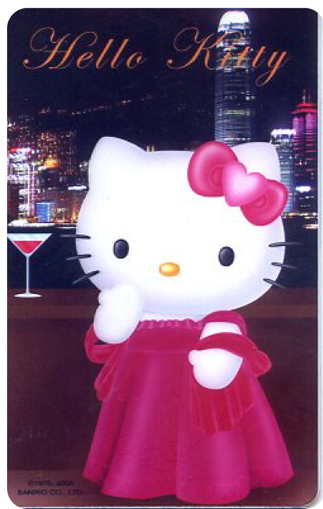 Hello Kitty套卡戀愛都會篇Kitty
