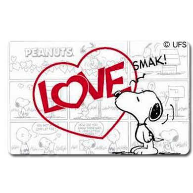 SNOOPY迷你悠遊卡-LOVE