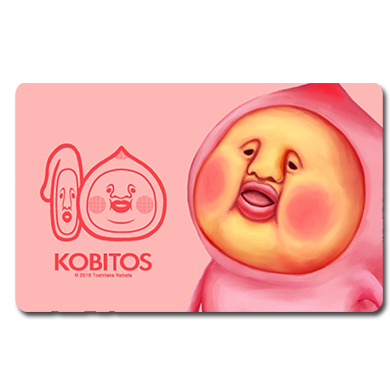 醜比頭悠遊卡-粉屁桃款
