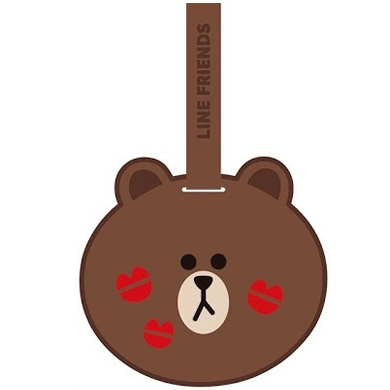 LINE FRIENDS吊飾造型悠遊卡-熊大